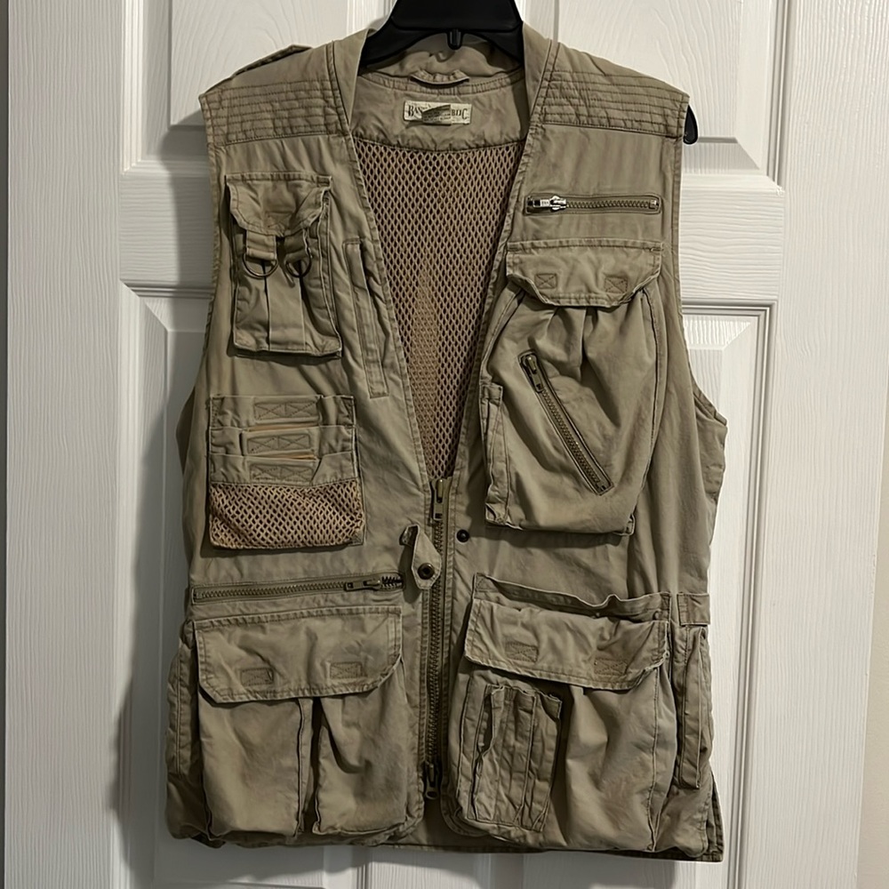 Banana Republic Men's Utility Vest - Khaki